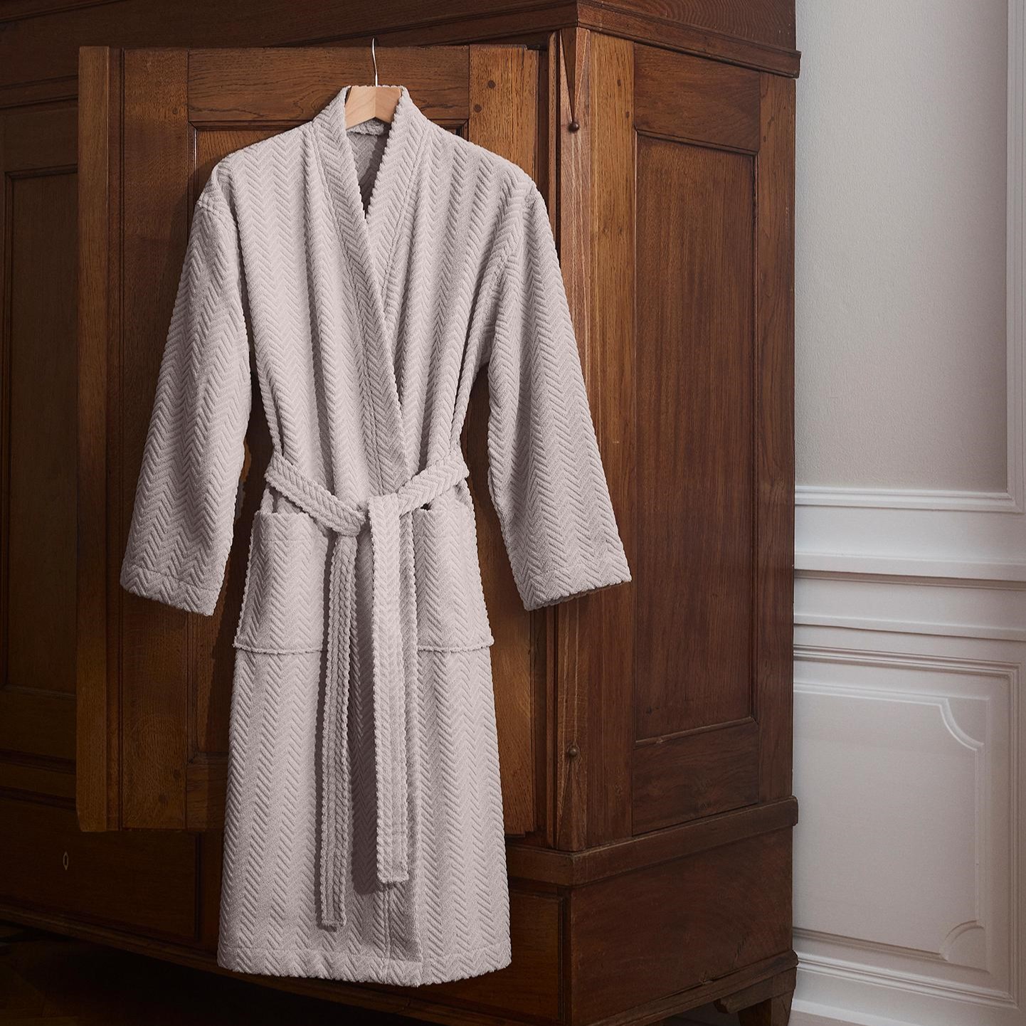 Herringbone Badekåbe