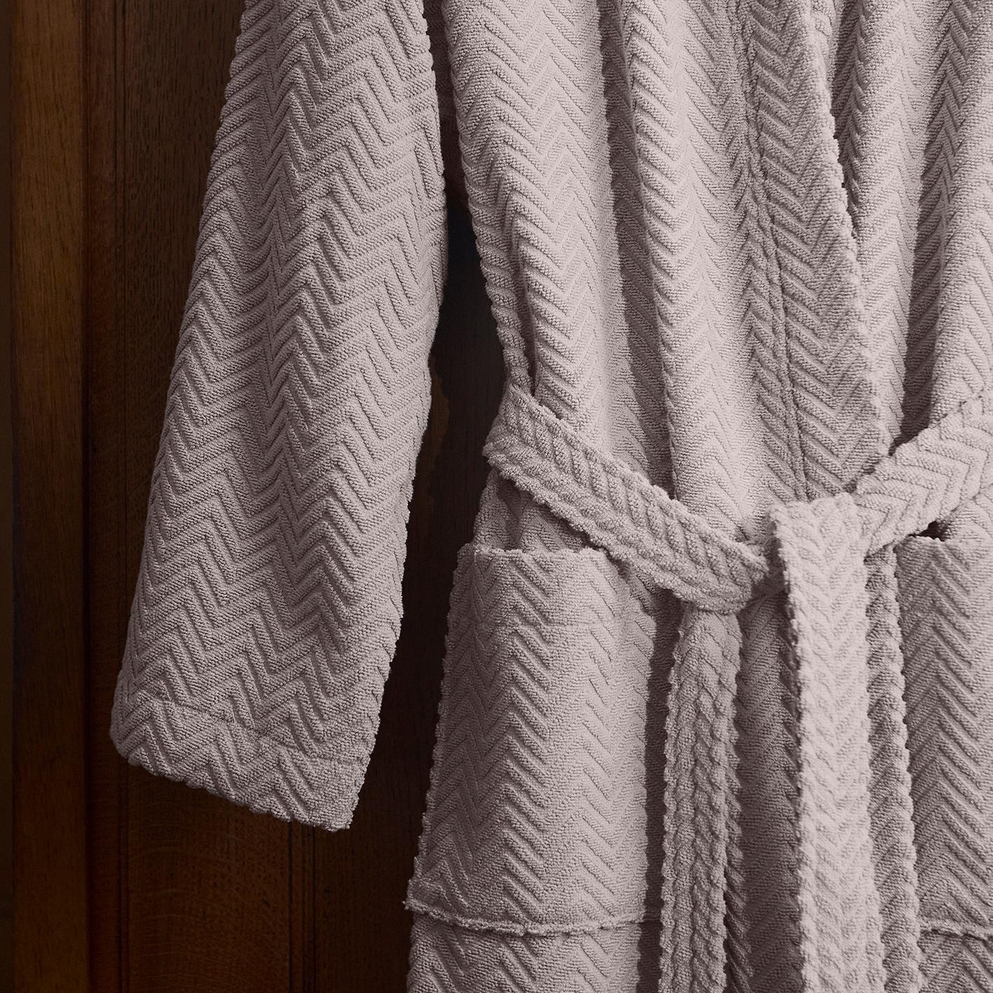 Herringbone Badekåbe - Billede 2