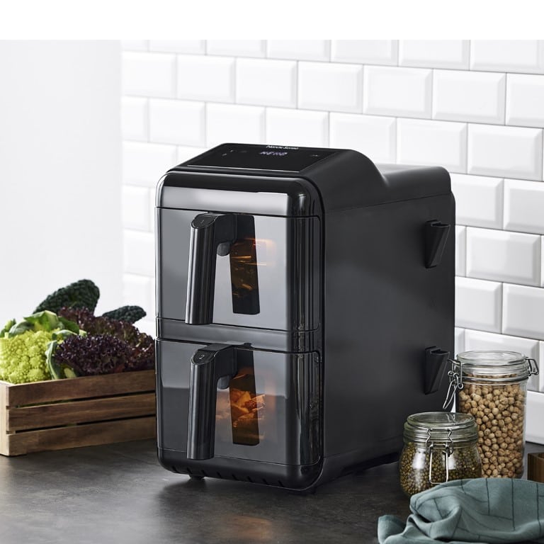 Airfryer double stack 11,6 L. - på lager igen!