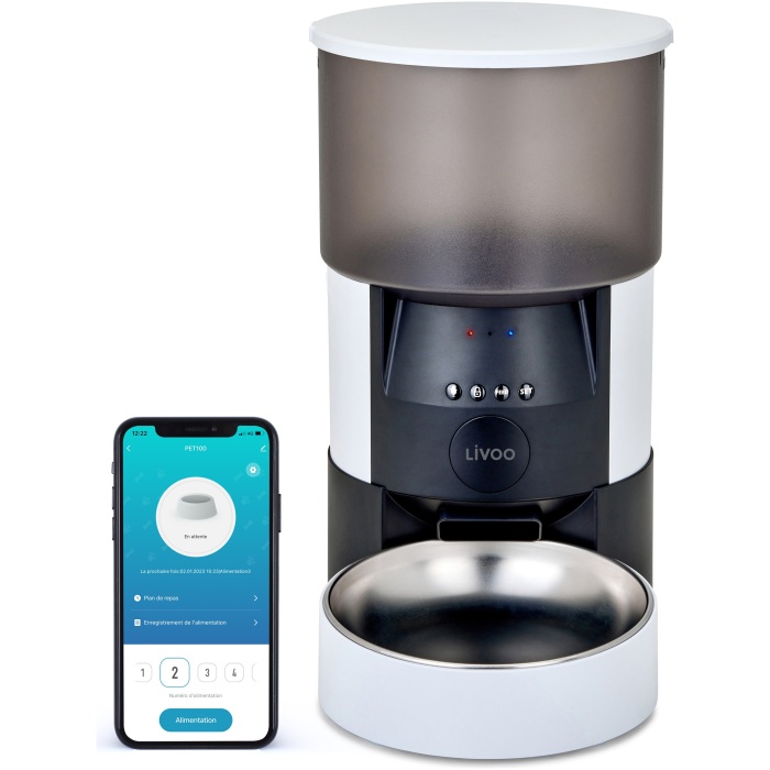 Automatisk maddispenser til kæledyr