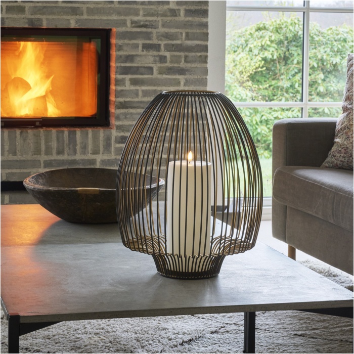 Stringle Lanterne med lys - 41cm