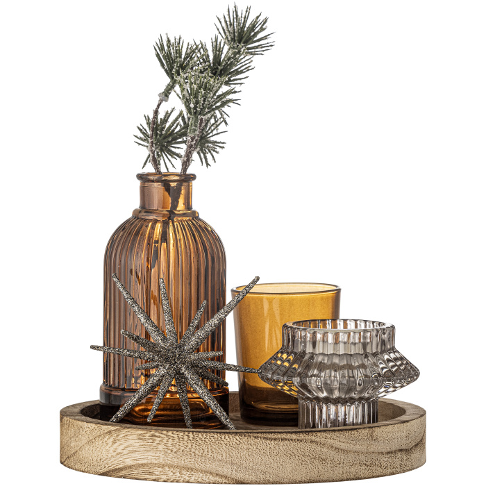 Sanga Bakke med glas/stager