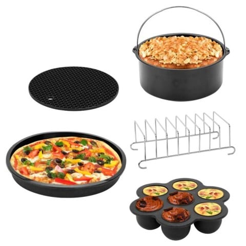 Airfryer tilbehør - 5 dele (leveres medio januar)