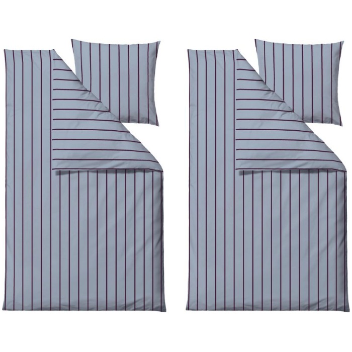 Echo  Sengetøj - 2 sæt Sky Blue