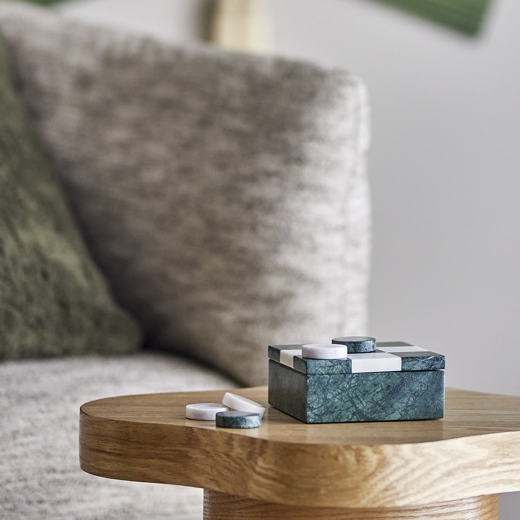 Aske Kryds & Bolle – grøn marmor - Billede 7