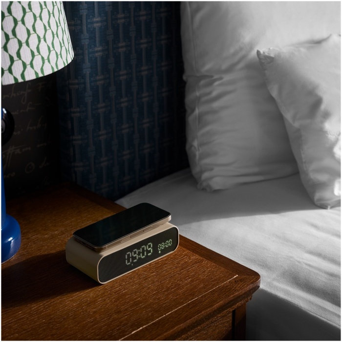 Wakie Ur /Vækkeur /oplader/højtaler/wake up light