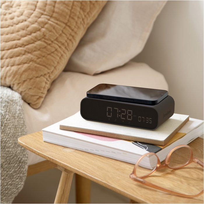 Wakie Ur /Vækkeur /oplader/højtaler/wake up light