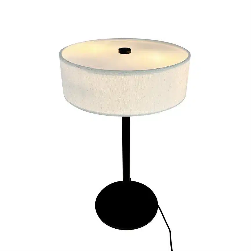 Calix bordlampe – natur/sort - Billede 4