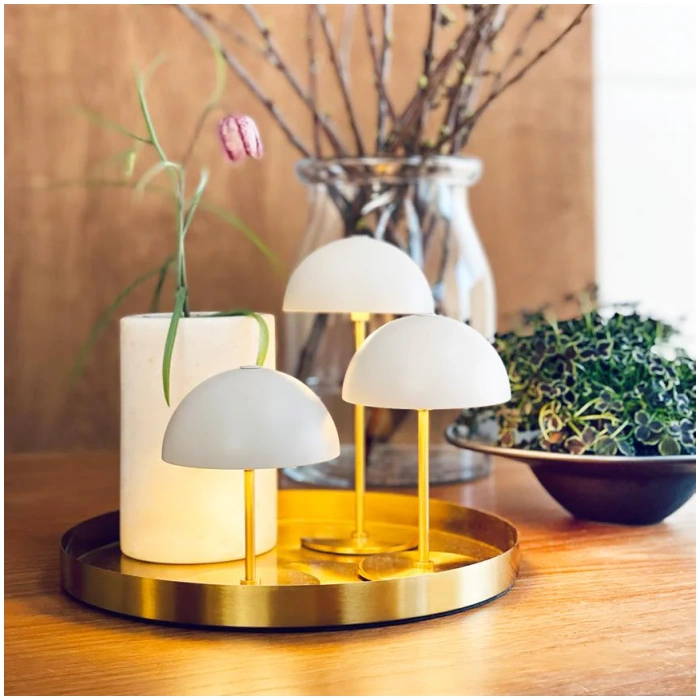 ALONG LED minibordlamper –  (3 stk. inkl. bakke)