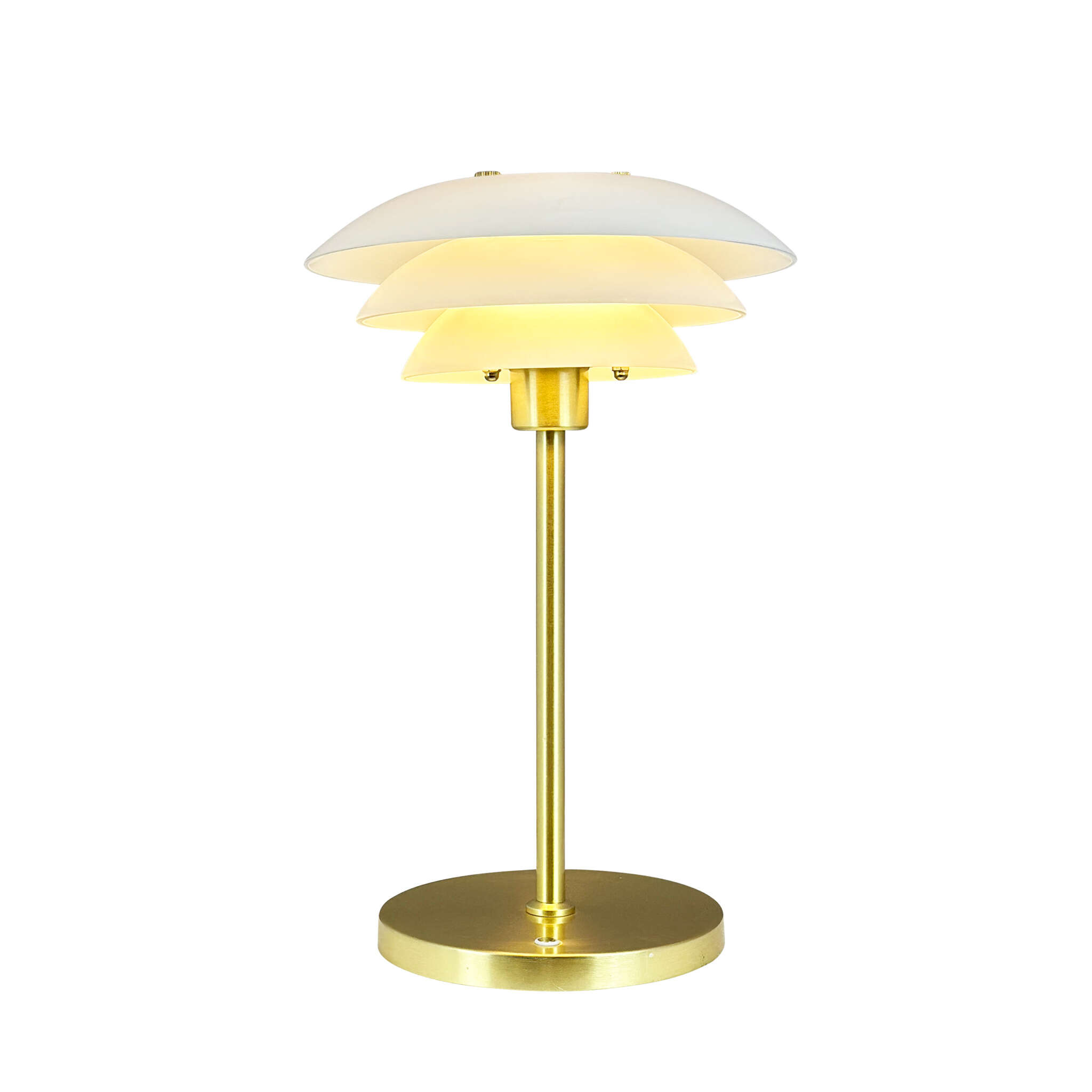 DL20 LED Opal/Messing Genopladelig Bordlampe - Billede 2