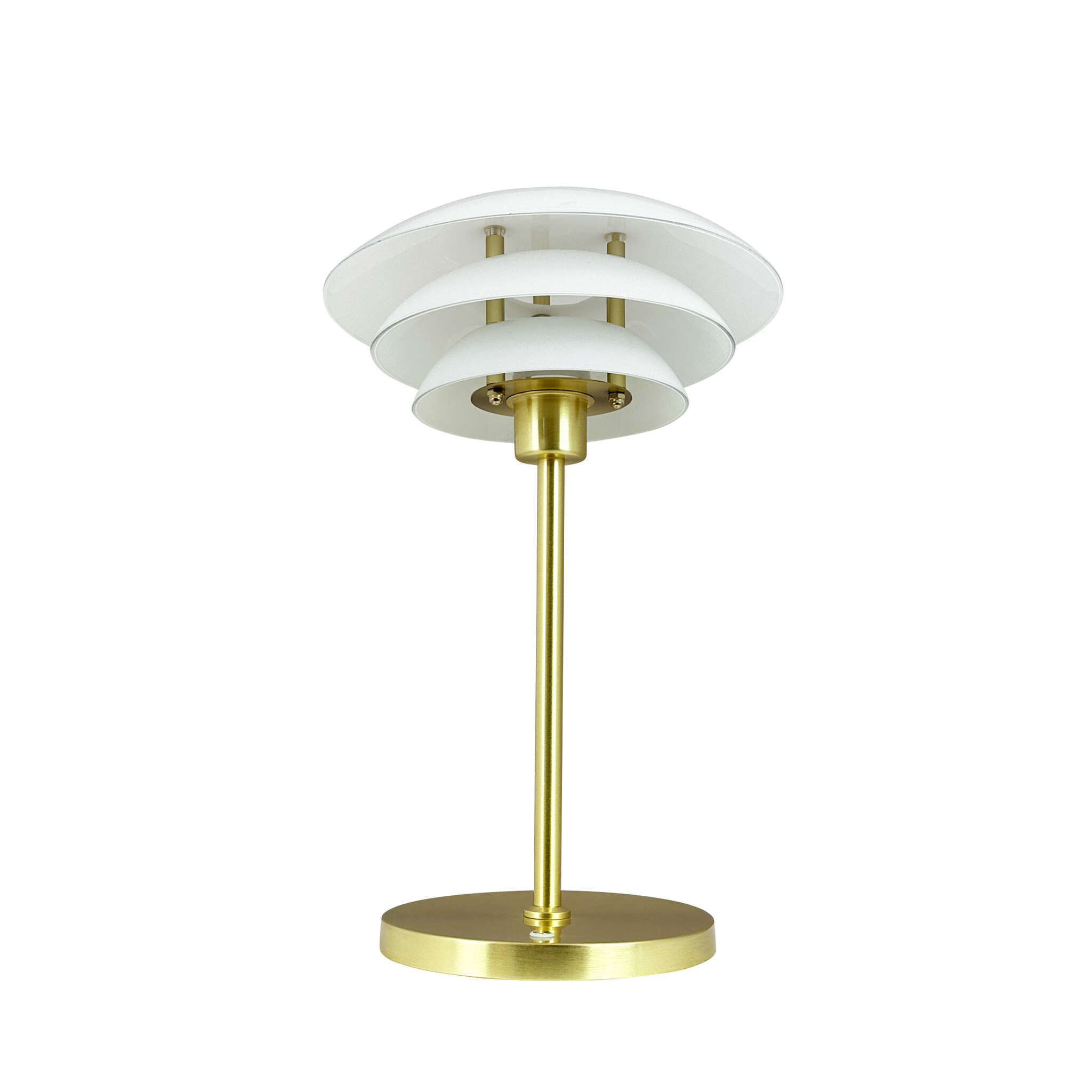 DL20 LED Opal/Messing Genopladelig Bordlampe - Billede 6