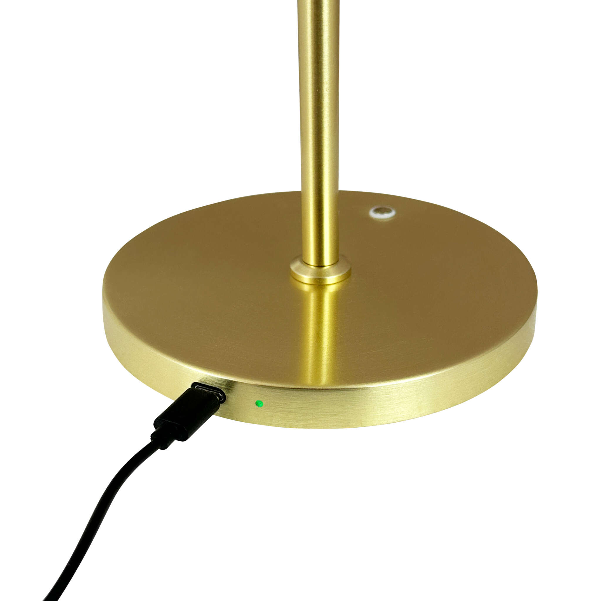 DL20 LED Opal/Messing Genopladelig Bordlampe - Billede 9
