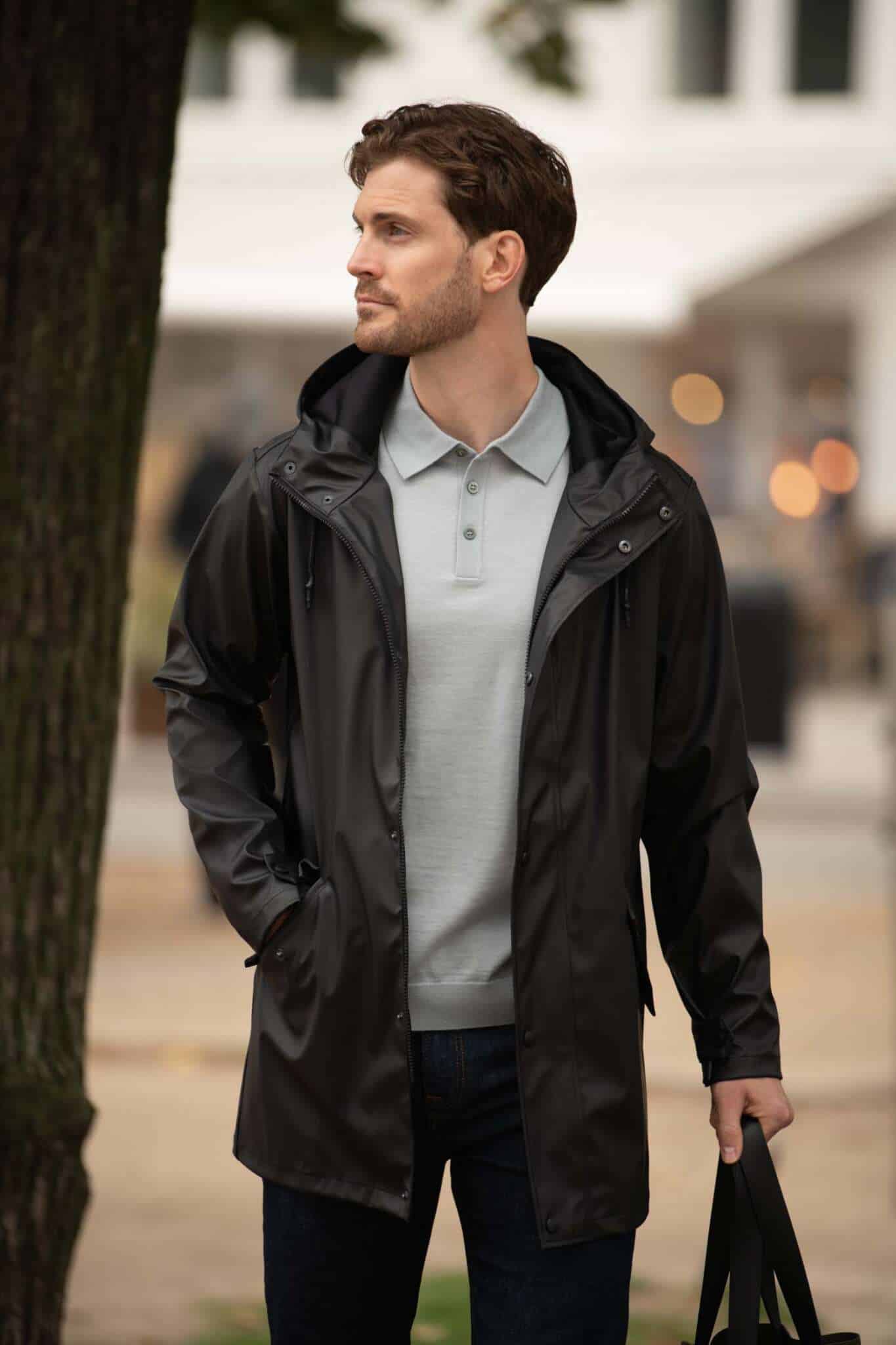 Unisex Regnfrakke –moderne funktionalitet - Billede 6