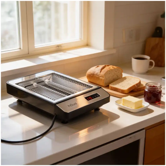 Toaster med Digitalt Display – 6 Bruningsniveauer